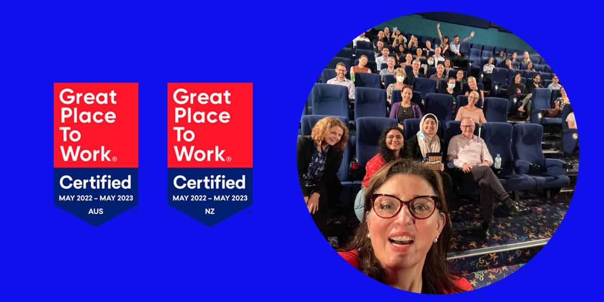 Recognised as a Great Place To Work® for the second year in a row! 