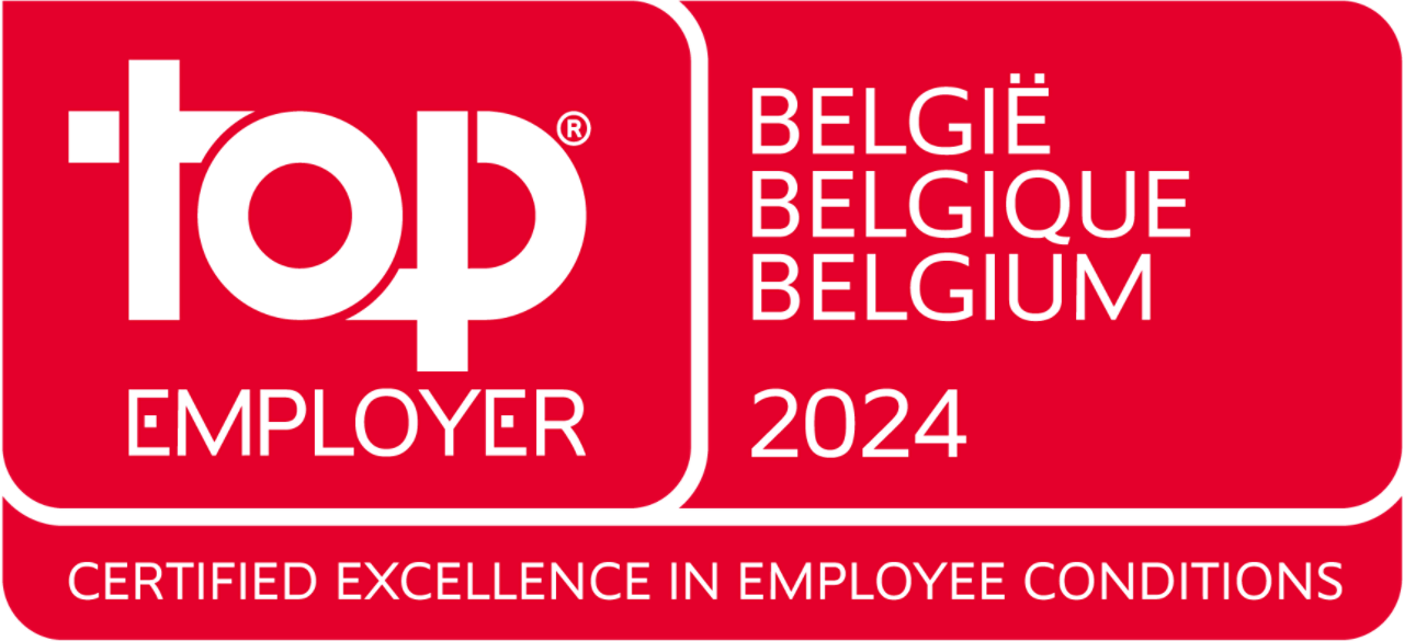 Top Employer Belgium 2024 logo