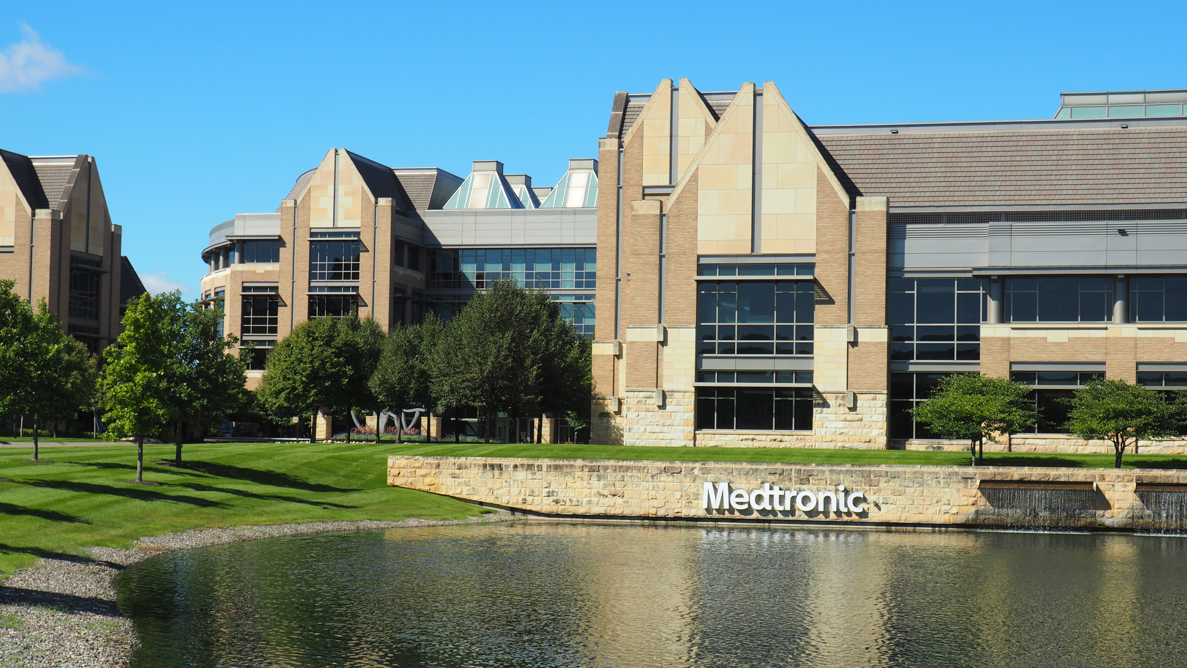 Operationele hoofdkantoor van Medtronic in Fridley, Minnesota.