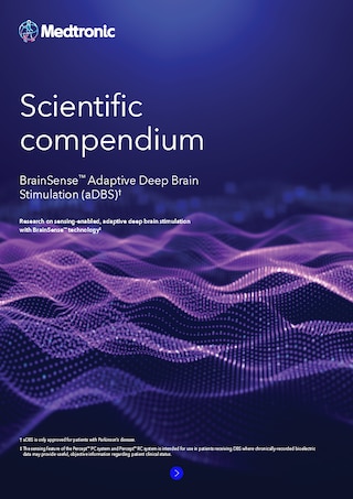 Scientific compendium summarizing clinical evidence and research on sensing enabled adaptive deep brain stimulation and its application in Parkinsons disease