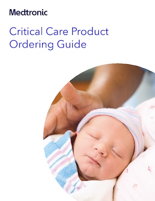 Critical Care Product Ordering Guide