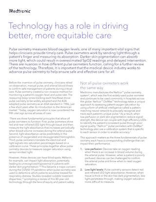 In-depth analysis of the impact of skin pigmentation on pulse oximetry accuracy and strategies to improve measurement reliability.