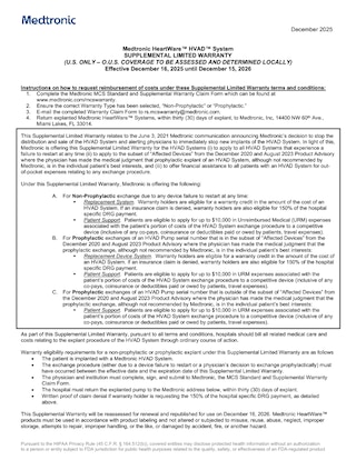 HVAD™ System Pump Failure To Restart