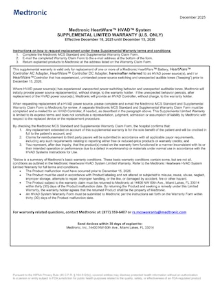 MCS Unexpected Power Switching