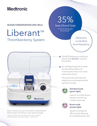 View the Liberant™ blood conservation unit (BCU) info sheet.