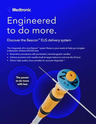 View the Beacon™ EUS delivery system brochure.