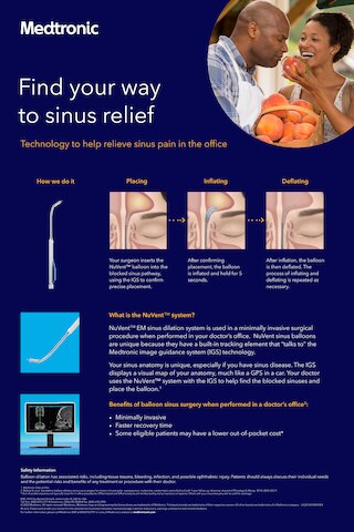 Download the ENT NuVent™ office poster.