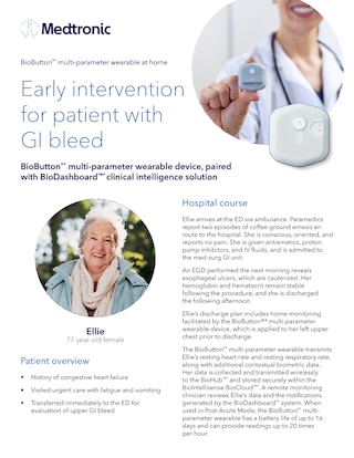 BioButton®* Early Intervention for Patient with GI Bleed Patient Story