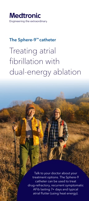 View the Sphere-9™ catheter patient brochure.