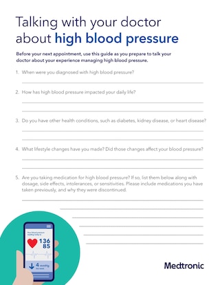 High Blood Pressure Doctor Discussion Guide