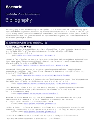 Symplicity Spyral™ System Bibliography
