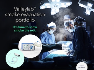 Portfolio for Valleylab™ smoke evacuation