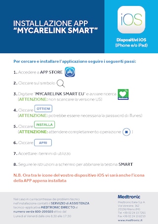 Guida Installazione App MyCareLink Smart