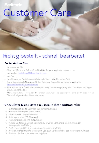 So bestellen Sie richtig