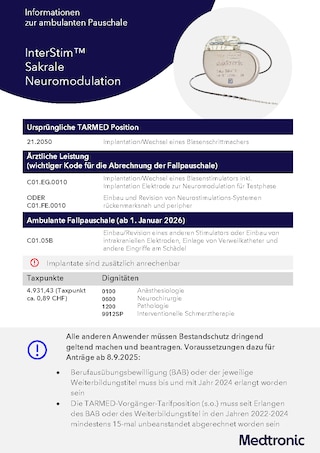 Ambulante Fallpauschale Inkontinenz (DE)