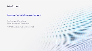 Neuromodulationsverfahren in der ambulaten Versorgung