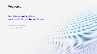 Periphere und aortale endovaskuläre Interventionen - Kodierung und Vergütung in Akutspitälern 2026 (DE)