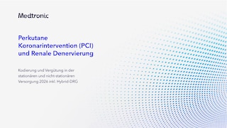 Perkutane Koronarintervention (PCI) und Renale Denervierung: Kodierung und Vergütung in der stationären und nicht-stationären  Versorgung 2026 inkl. Hybrid-DRG