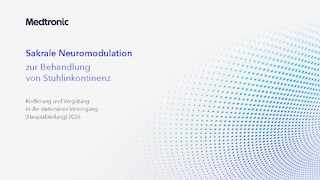 Sakrale Neuromodulation zur Behandlung von Stuhlinkontinenz