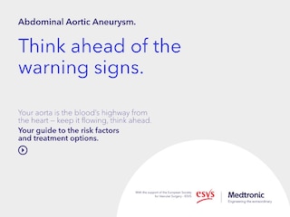 Interactive brochure on AAA for patients
