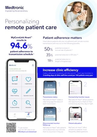 MyCareLink Heart™ App BeConnected One Pager