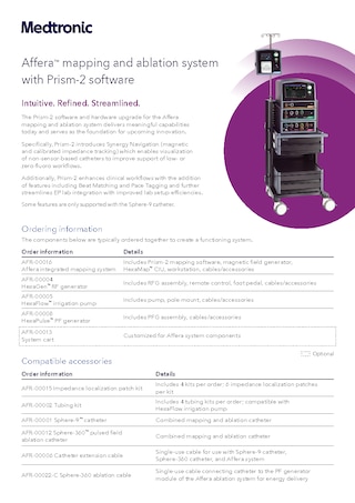 Download the Affera Prism-2 software Specification Sheet to learn more.