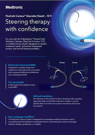 Read the FlexCath Contour 10Fr sell sheet with PulseSelect to know more about the product