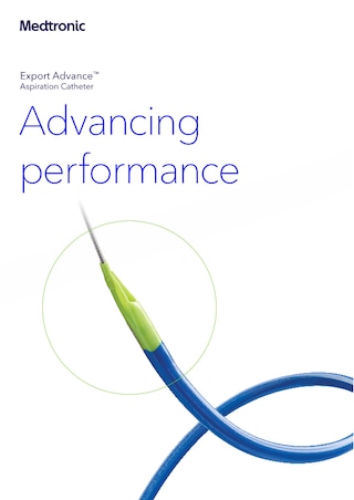 Export Advance Aspiration Catheter, brochure, UC202300976, UC202300976EE