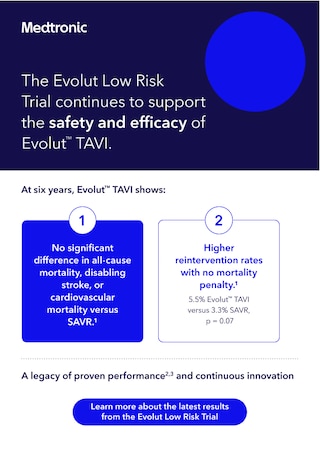 The Evolut Low Risk Trial 6-year outcomes