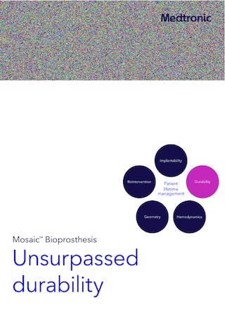 Mosaic™ Mitral Valve Durability Brochure
