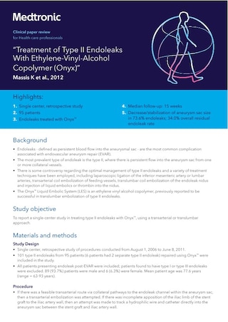 Endoleaks by Dr Massis Green paper