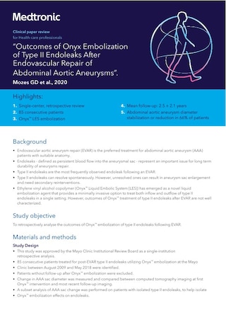 Endoleaks by Dr Mozes Green paper