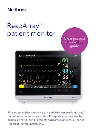 RespArray™ cleaning guide