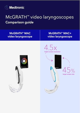 McGRATH™ video laryngoscopes comparison guide