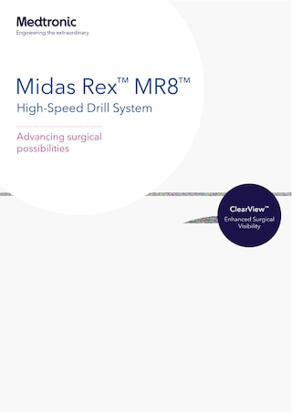 Midas Rex™ MR8™ with ClearView™ product brochure