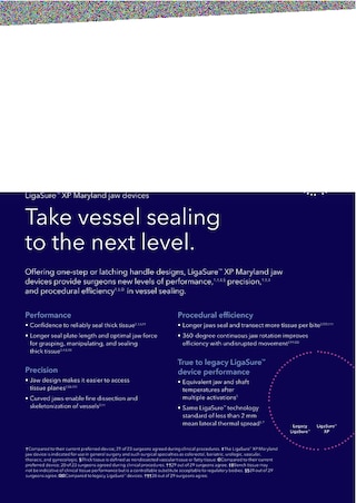 LigaSure XP Maryland Jaw Device Info Sheet, EN (English), emea-se-2300079-ligasure-xp-maryland-info-sheet--emea-13554423