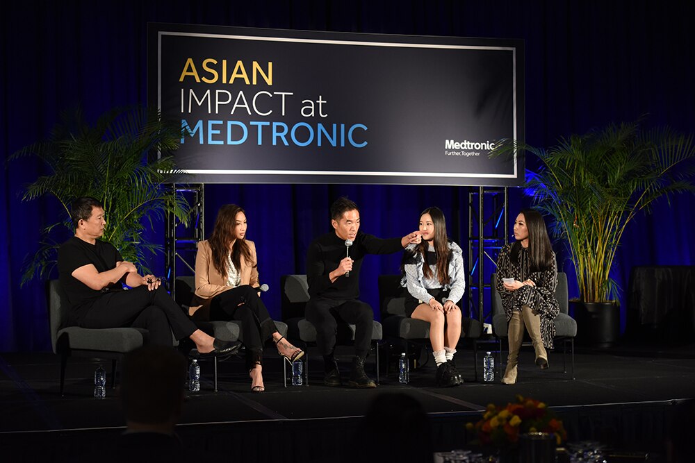 A photo of a panel group in Los Angeles