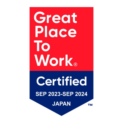 Great Place To Work Certified, Sep 2023 - Sep 2024, Japan