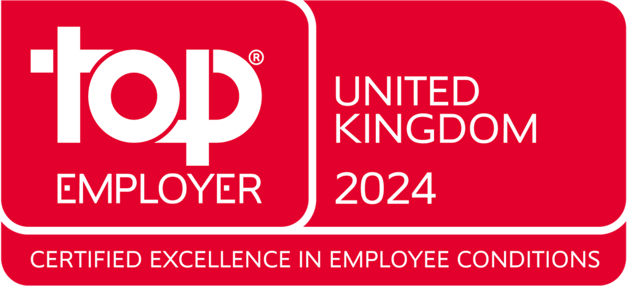 Top Employer UK logo 2024